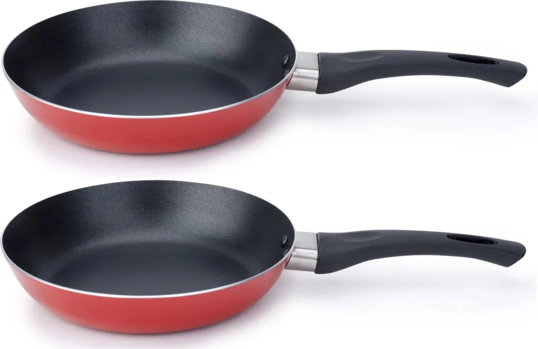 Cosy&Trendy Koekenpan 20cm - Rood - Non-Stick
