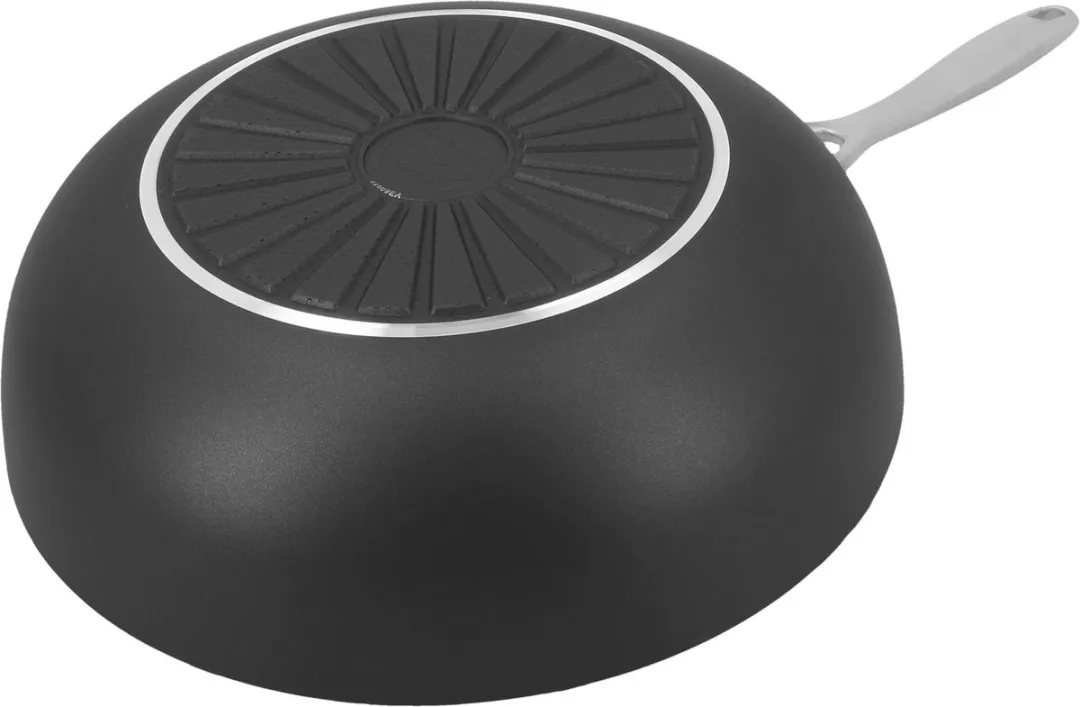 DEMEYERE Alu Industry 3 Wokpan 28cm - Zwart