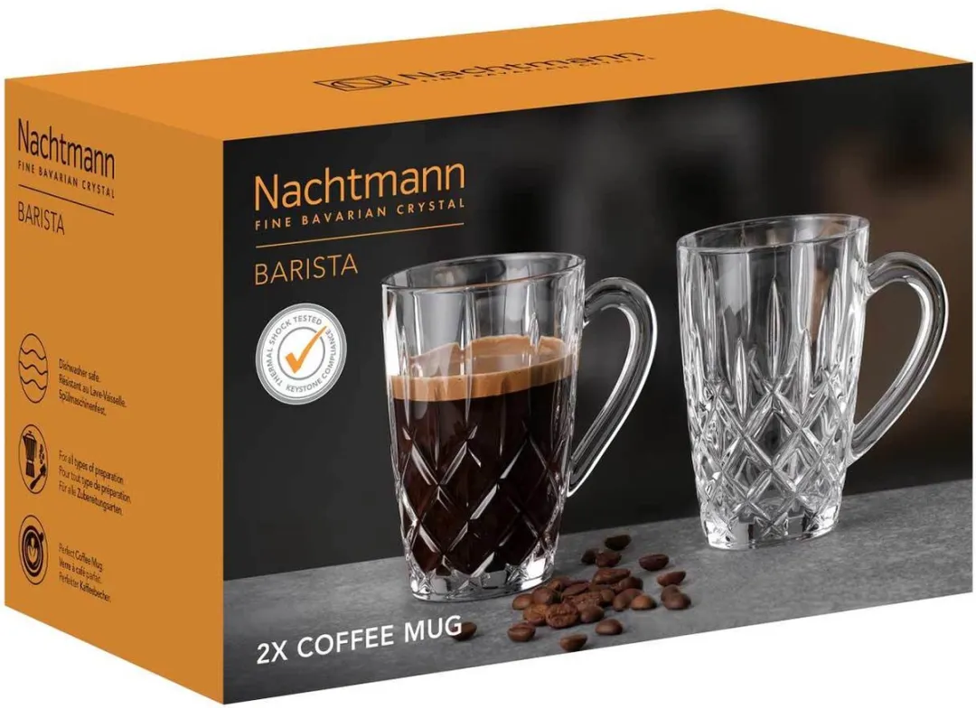 Nachtmann Noblesse Barista Koffiemokken 347ml - Set van 2
