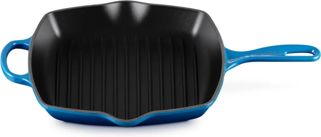Le Creuset Grillpan Signature Azure 26x26cm