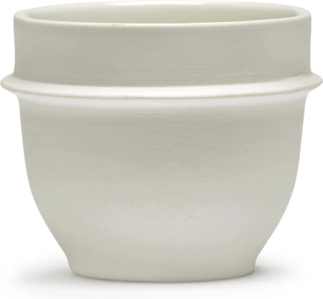 Serax Dune Espressokop & Schotel Set - 2 Stuks - Wit