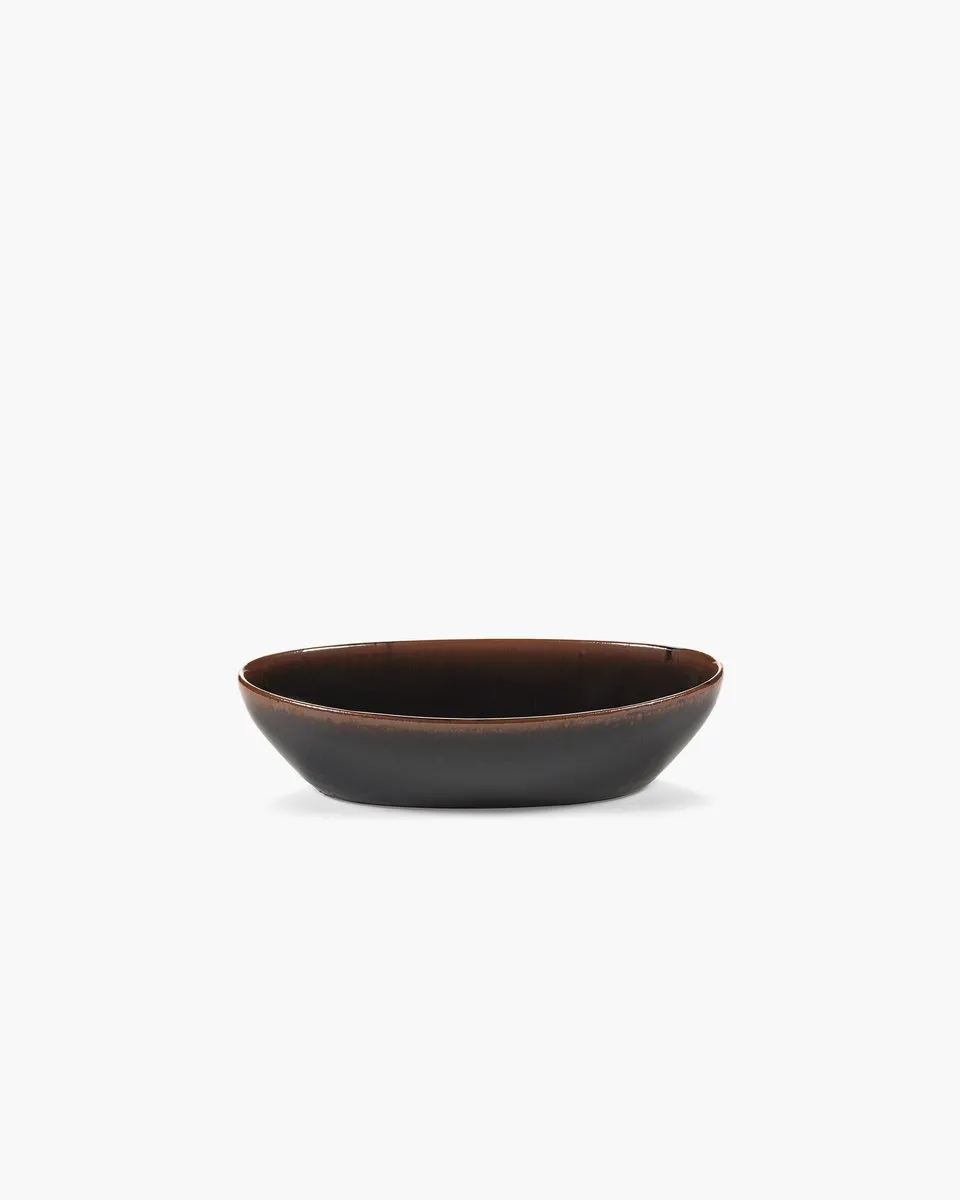 Serax Uncharted Out of Lines Ovale Bowl 23x12cm