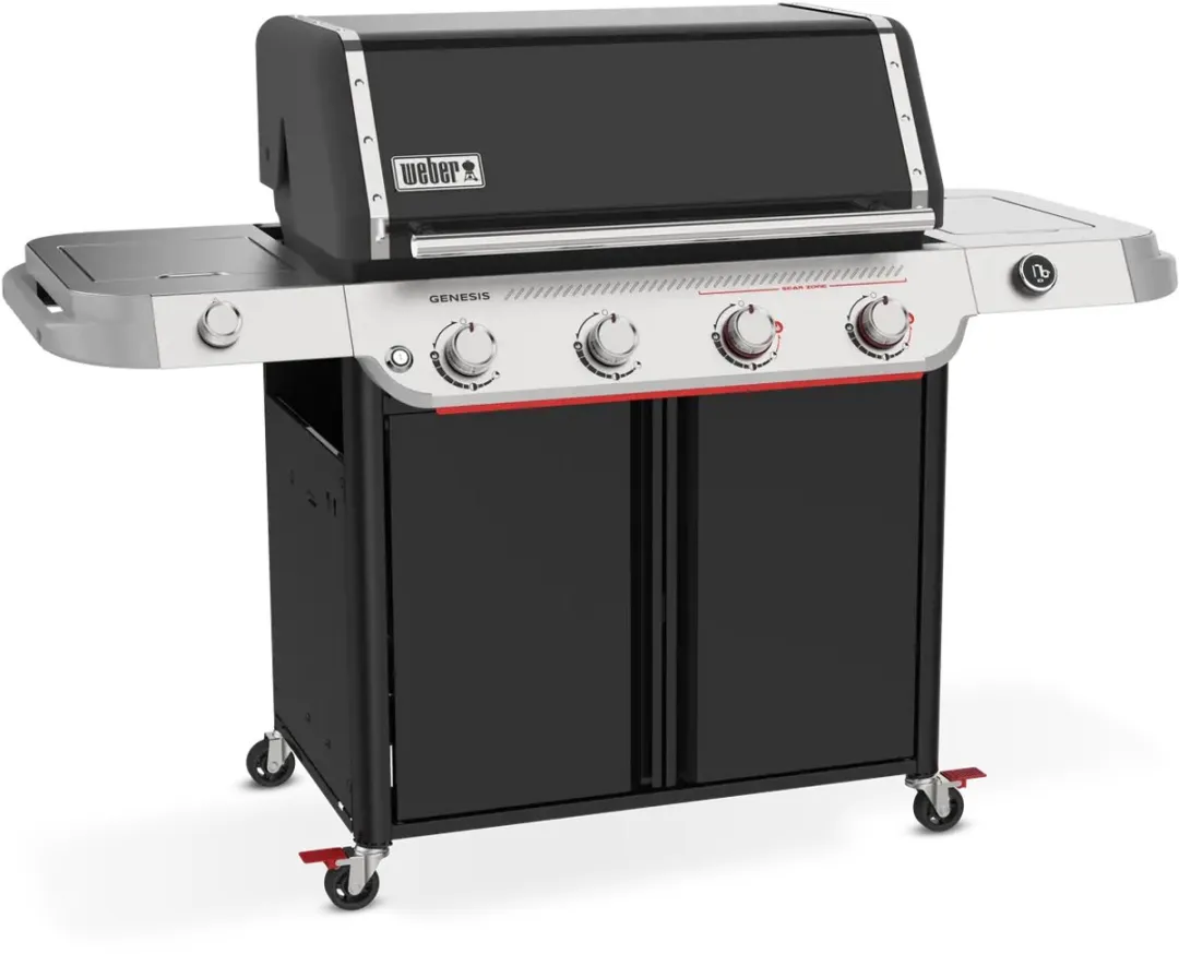 Weber Genesis E-435W Gasbarbecue - 4 Branders - Zwart