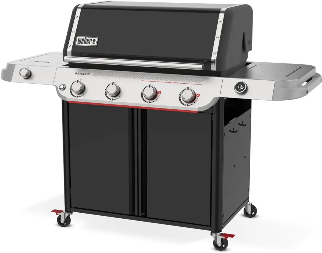 Weber Genesis E-435W Gasbarbecue - 4 Branders - Zwart