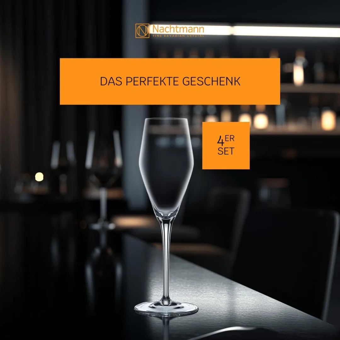 Nachtmann ViNova Champagnerglazen Set - 4 Stuks 280ml