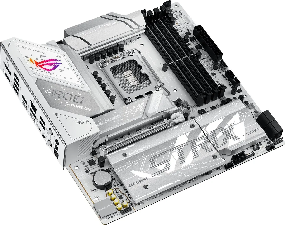 ASUS ROG Strix B860-G Gaming Wifi Moederbord - Micro-ATX - Intel B860 - LGA 1851