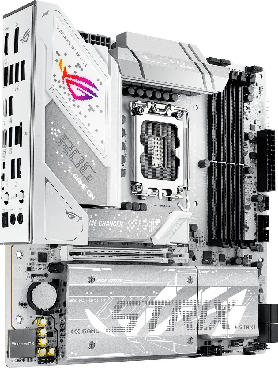 ASUS ROG Strix B860-G Gaming Wifi Moederbord - Micro-ATX - Intel B860 - LGA 1851 - afbeelding 6 van 6