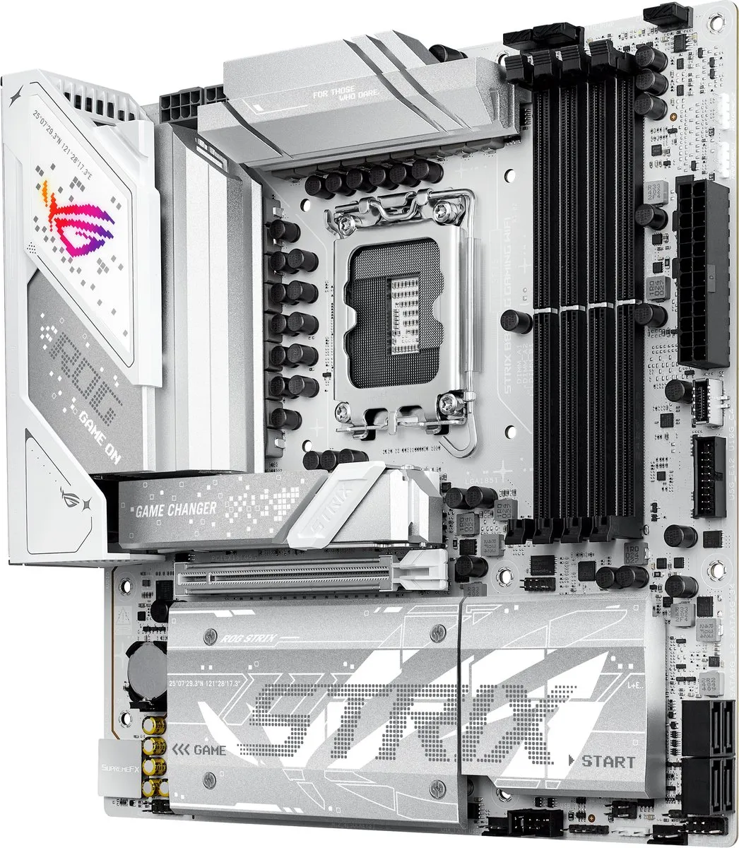 ASUS ROG Strix B860-G Gaming Wifi Moederbord - Micro-ATX - Intel B860 - LGA 1851