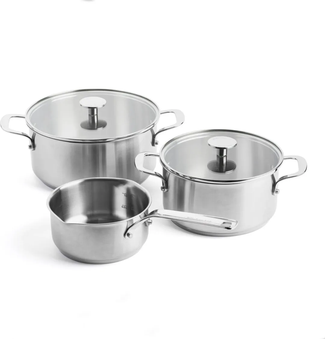 KitchenAid CC005088-001 Kookpannenset 3-delig