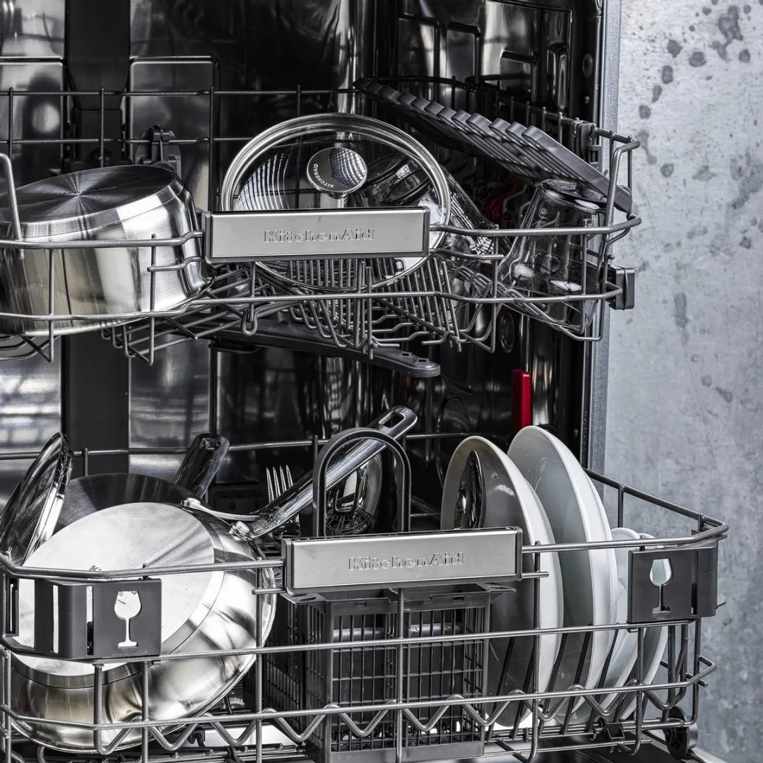 KitchenAid CC005088-001 Kookpannenset 3-delig - RVS - 5 Stuks - afbeelding 5 van 6