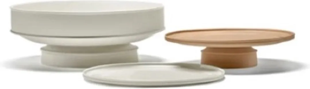 Serax Kelly Wearstuler Dune Taartschotel - 33cm Clay