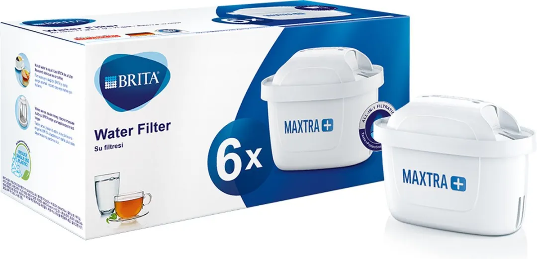 BRITA MAXTRA+ Waterfilter 150L - 6 Stuks - Wit