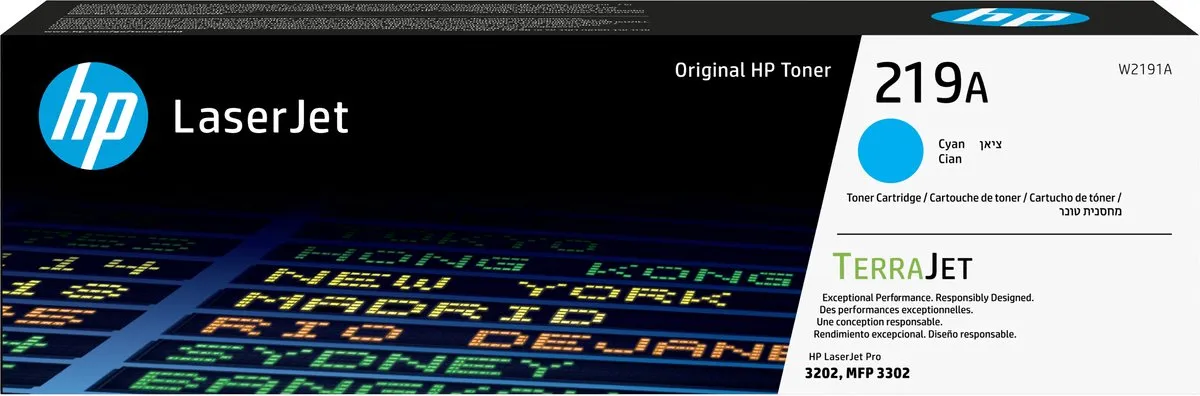 HP 219A Tonercartridge Cyaan - 1300 Pagina's