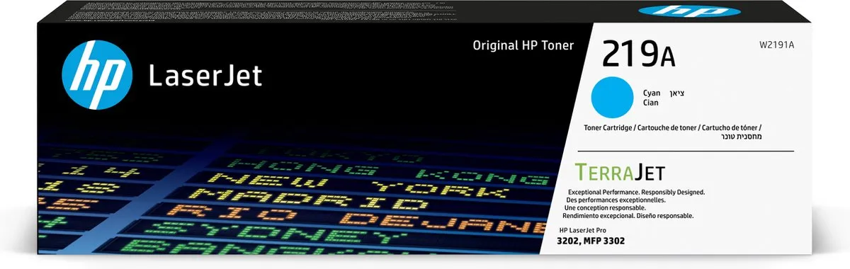 HP 219A Tonercartridge Cyaan - 1300 Pagina's