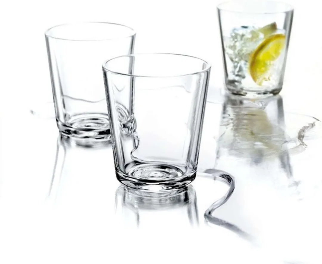 Eva Solo Glas 250ml Set van 6 - Transparant