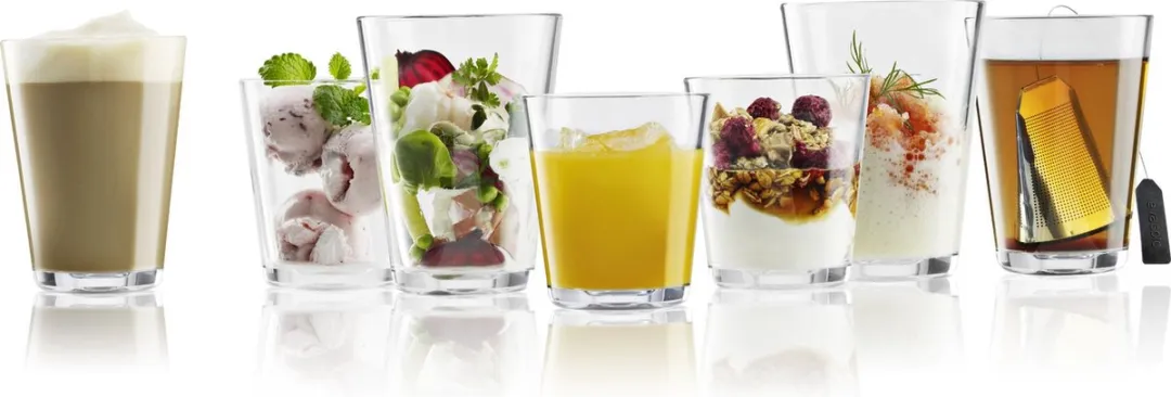 Eva Solo Glas 250ml Set van 6 - Transparant