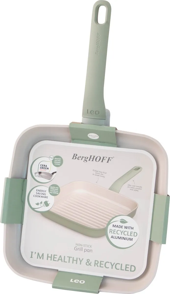 BergHOFF LEO Grillpan Balance Sage - Ø28cm - Groen