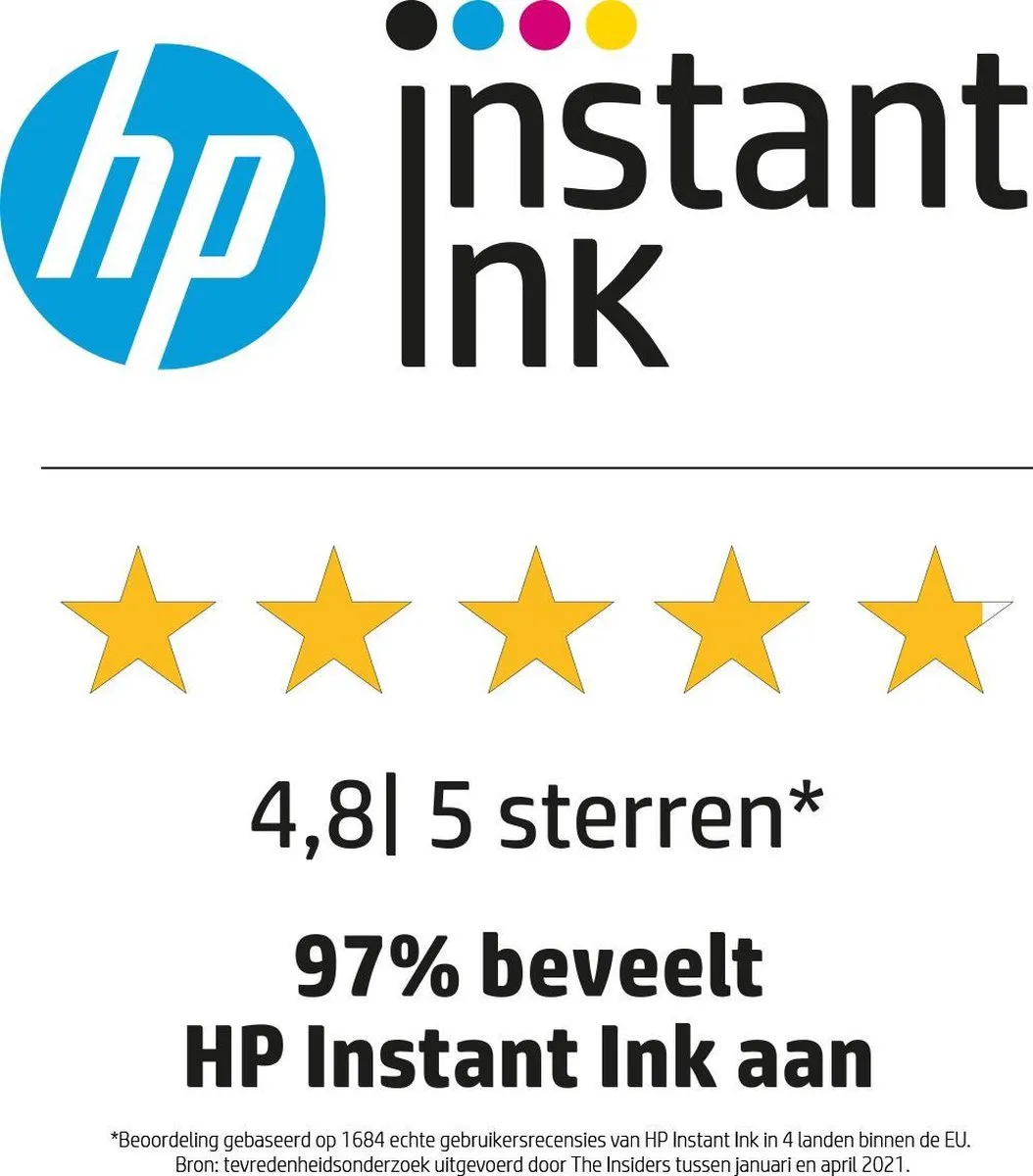 HP 305 - Inktcartridge - Origineel - Kleur & 2x Zwart - 3-pack + Instant Ink tegoed