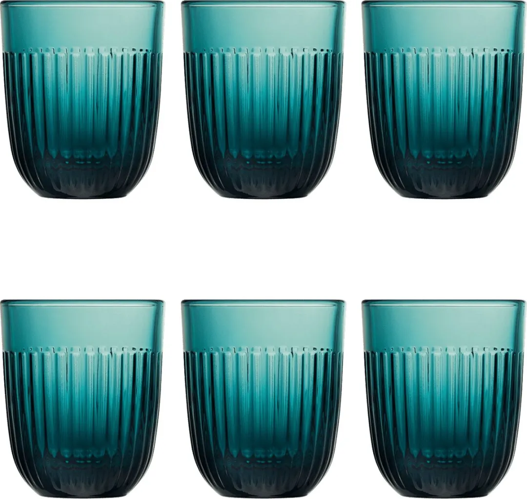 La Rochère Ouessant Tumbler 29cl - Blauw - 6 Stuks