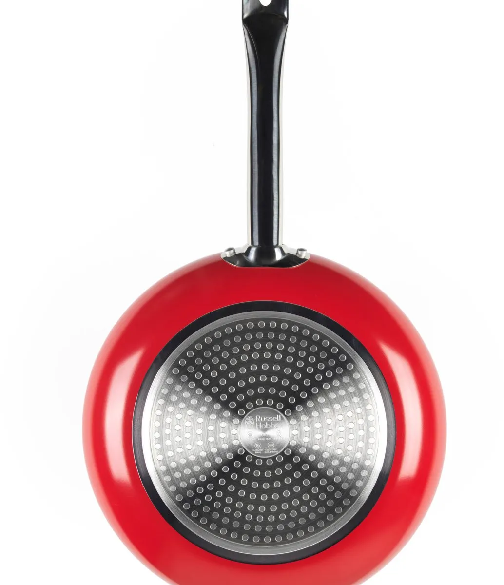 Russell Hobbs Riviera Koekenpan 28cm - Rood - afbeelding 3 van 6