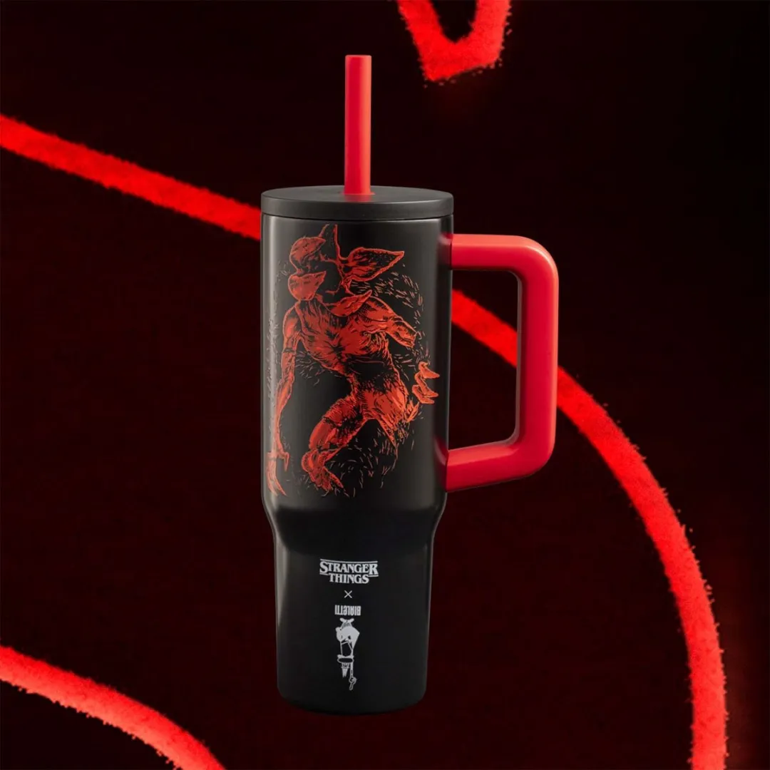 Bialetti Stranger Things Thermosbeker 900ml - Glow in the dark