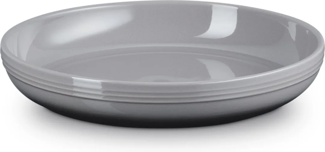 Le Creuset Diep Bord Coupe Flint 22cm - Grijs
