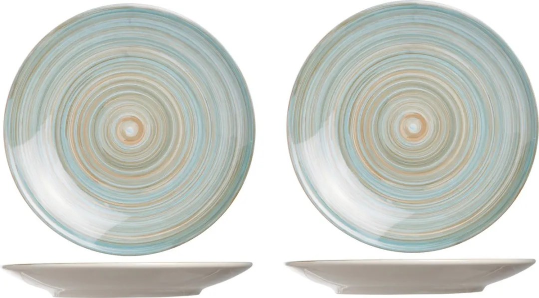 Cosy&Trendy Turbolino Dinerborden 27cm - 2 Stuks - Lichtblauw