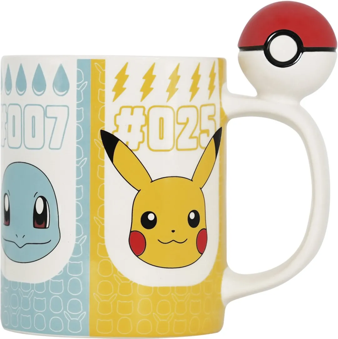 Pokémon Pokeball 3D Mok - Multicolor