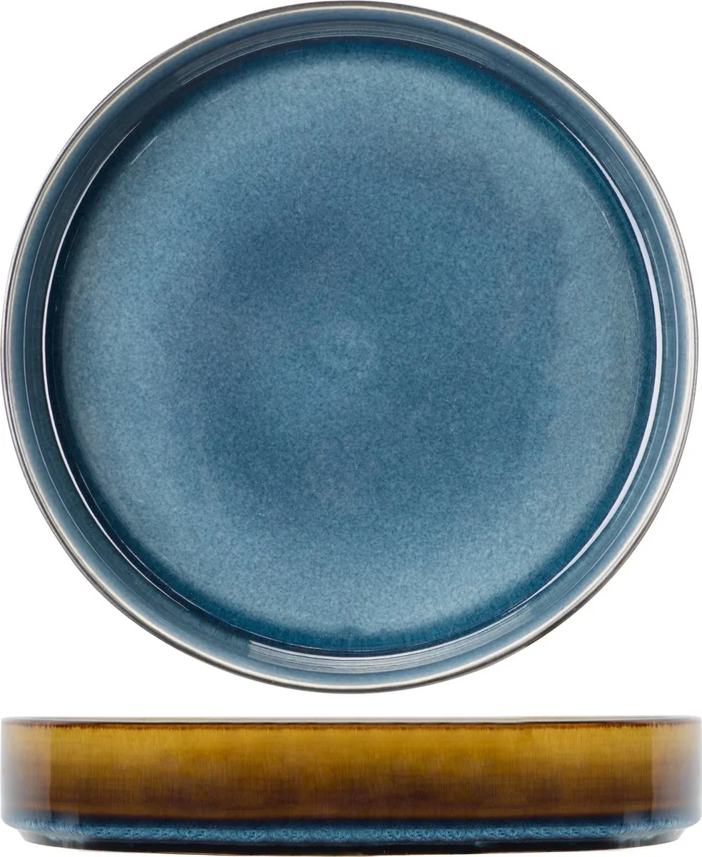 Cosy&Trendy Quintana Diep Bord - Ø23cm Blauw