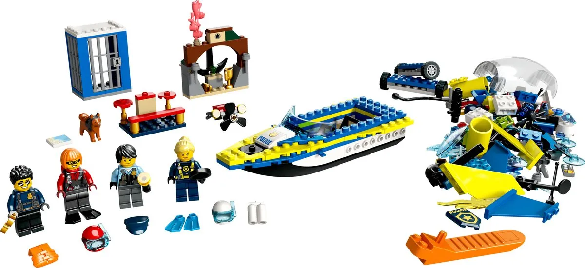 LEGO City Waterpolitie Recherchemissies 60355 - afbeelding 6 van 6