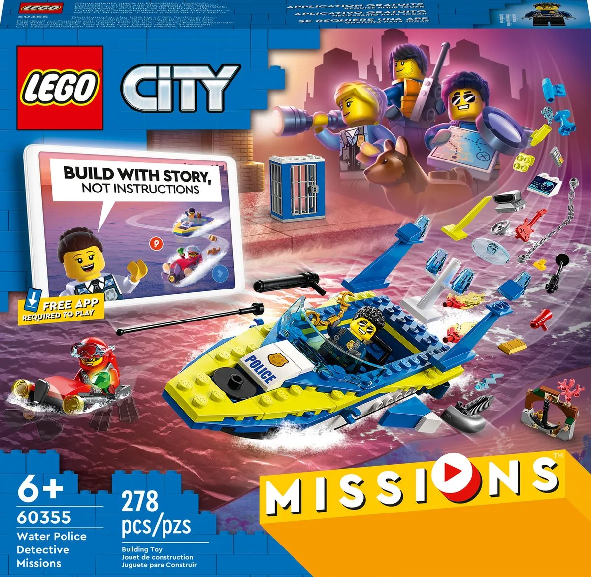 LEGO City Waterpolitie Recherchemissies 60355