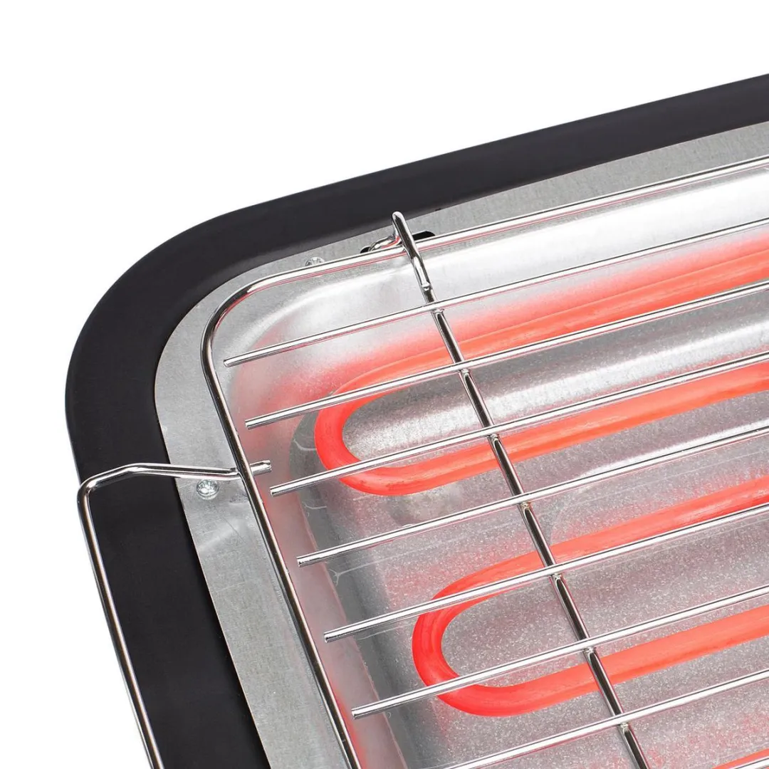 Tristar BQ-2883 Elektrische BBQ - 2000W - 6 Burgers - Zwart