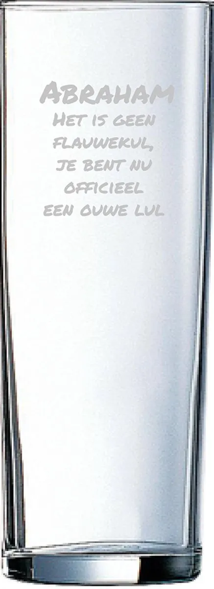 Arcoroc Abraham Gegraveerd Longdrinkglas 31cl