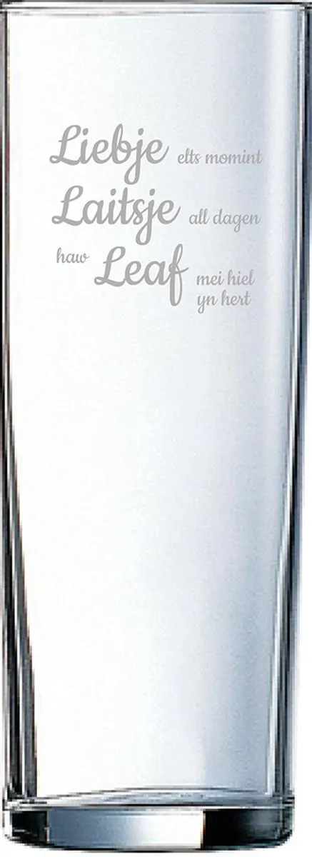Arcoroc Longdrinkglas Liebje Laitsje Leaf