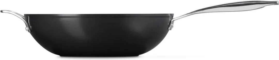 Le Creuset Essential Non-Stick Keramische Wokpan 30 cm - Zwart