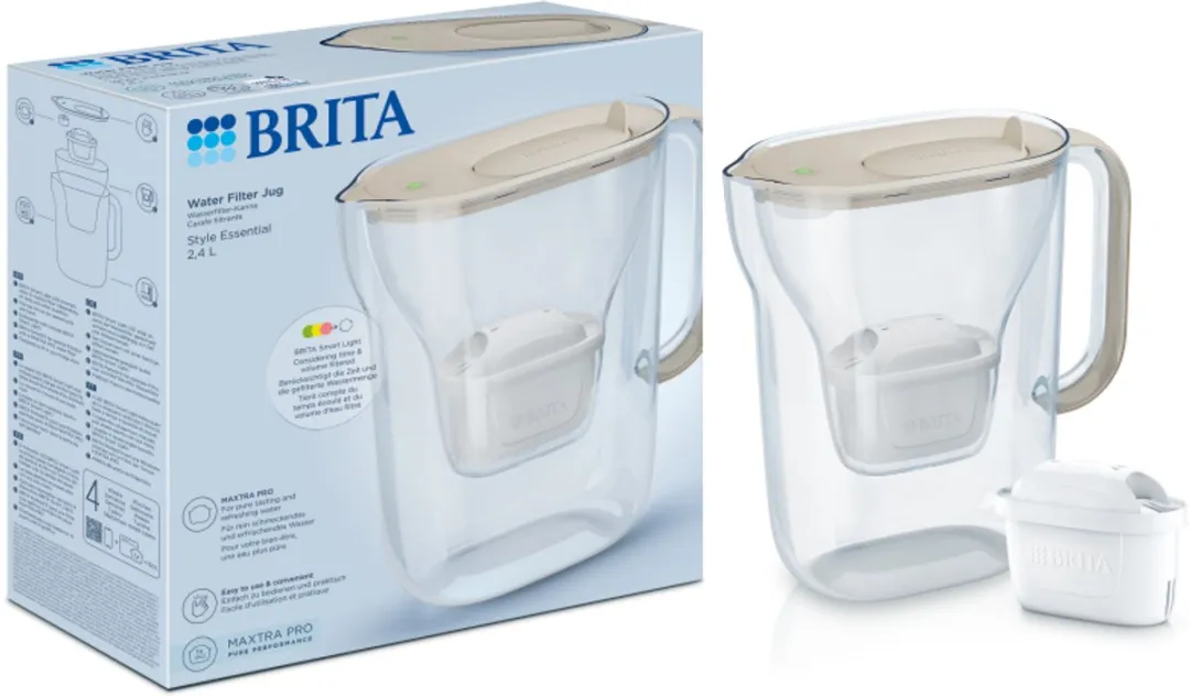 BRITA Style Essential Waterfilterkan 2,4L - MAXTRA PRO - Zand