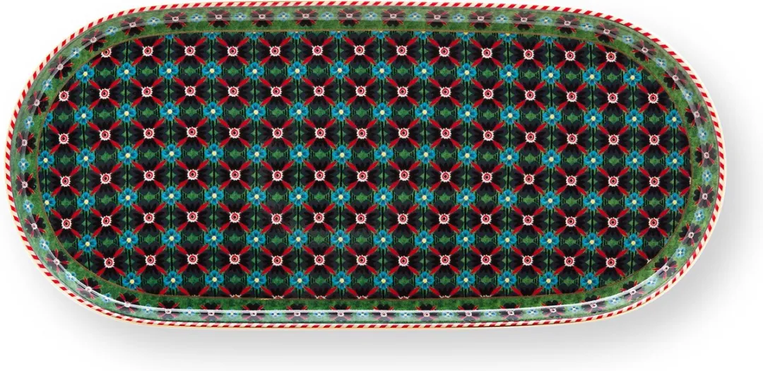 Pip Studio Clover Green Serveerschaaltje 25x12cm