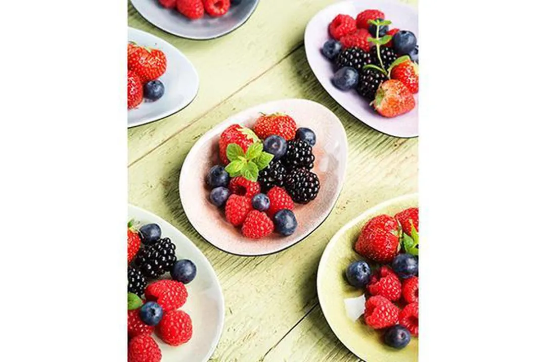 Cosy&Trendy Streetfood Go! Melamine Bord 27,5x23cm - 6 Stuks - Multi