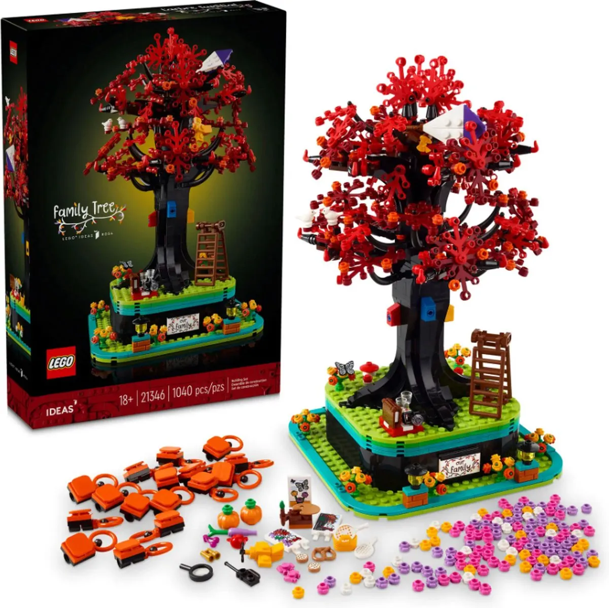 LEGO Ideas Stamboom 21346 - 1040 Stukken - Meerkleurig