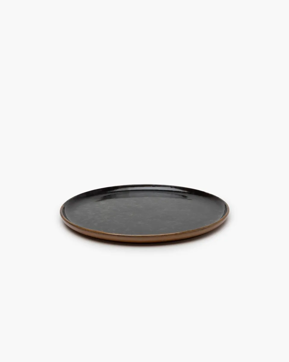 Serax Sergio Herman Surface Bord L Indi Grijs 27cm - 4 Stuks