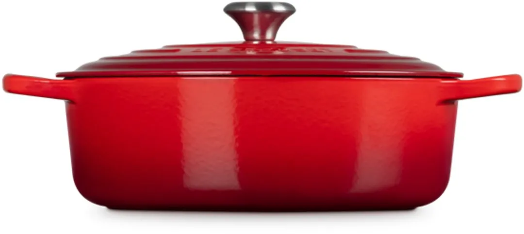 Le Creuset Lage Braad-/Stoofpan 6,2L - 30cm Kersenrood