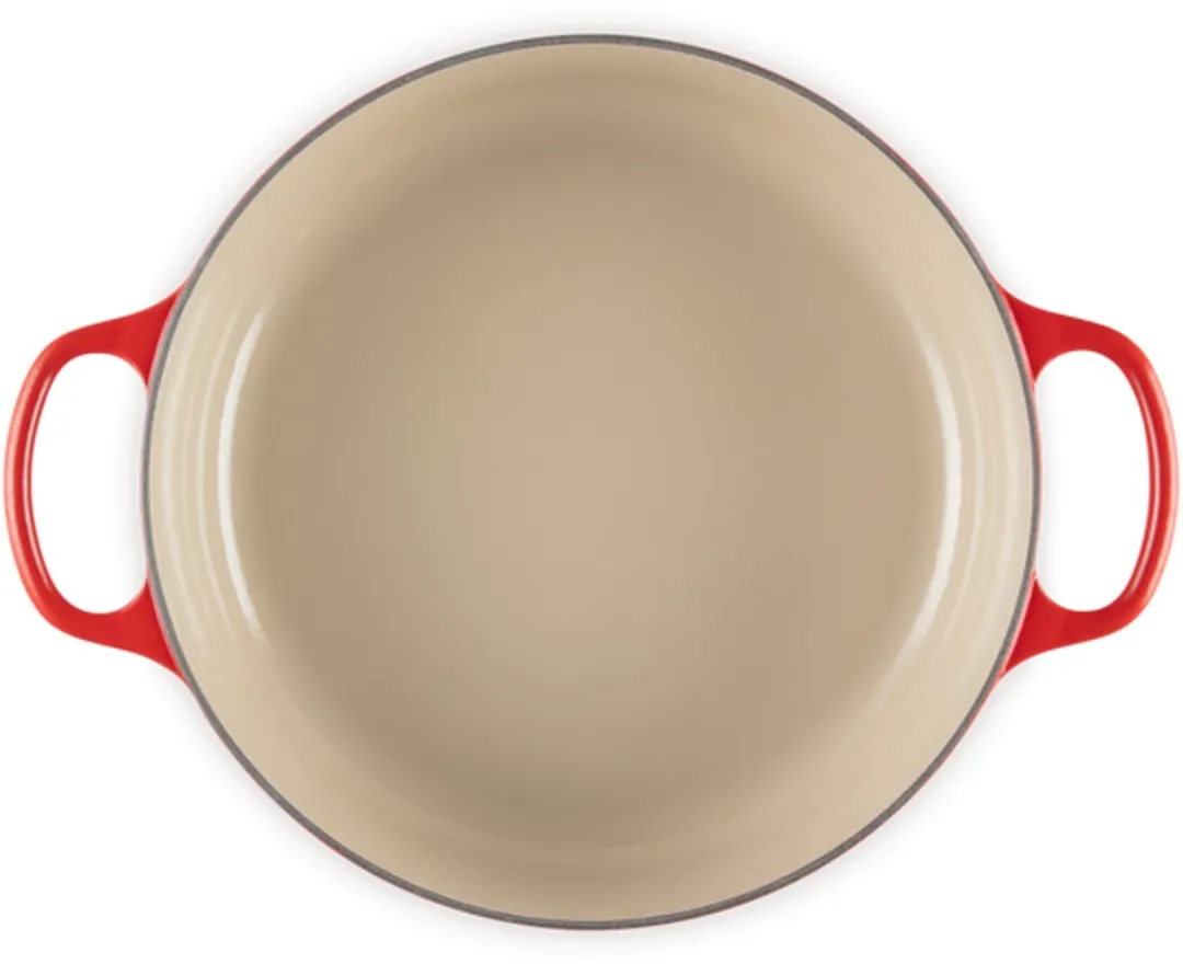 Le Creuset Lage Braad-/Stoofpan 6,2L - 30cm Kersenrood
