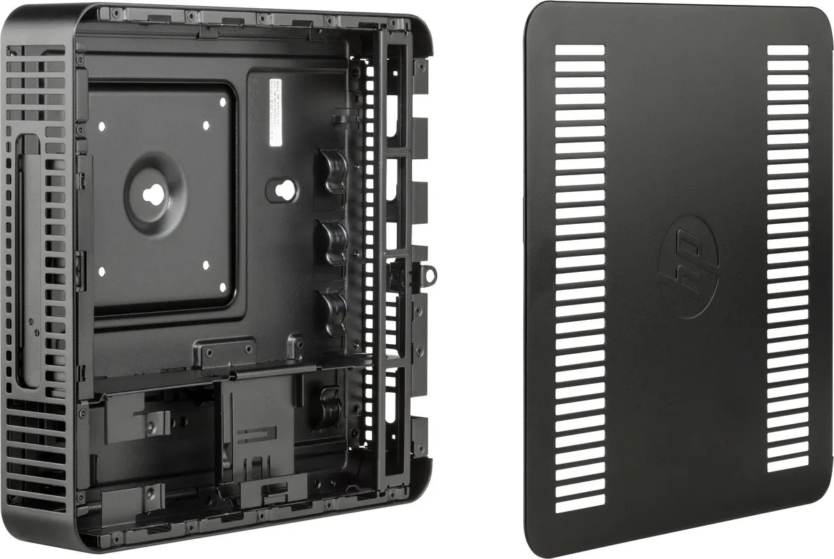 HP Desktop Mini LockBox V2 - 1x 2.5 inch Bay - Zwart