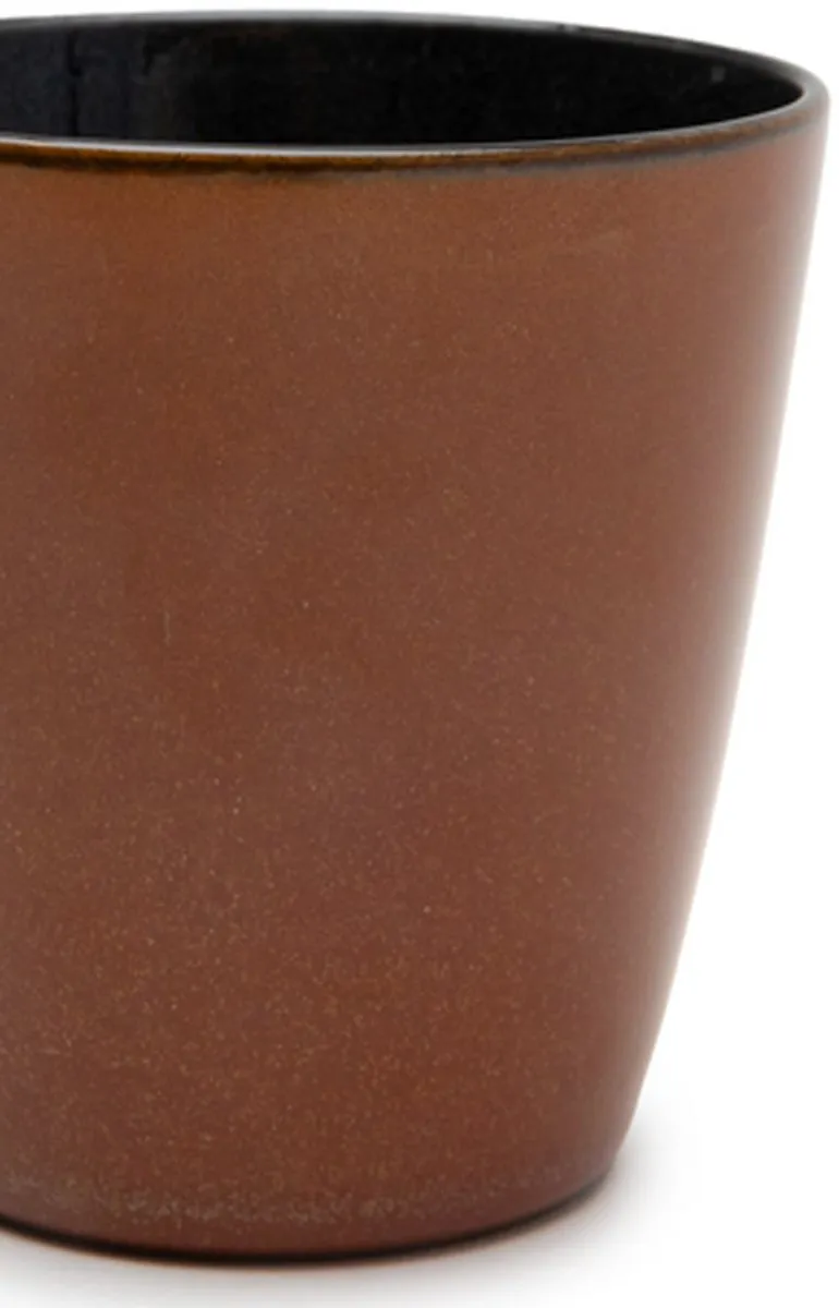 Serax Terres de Rêves Bekers Conisch S - Ø7cm - Rust/Dark Blue - 8 Stuks - afbeelding 6 van 6