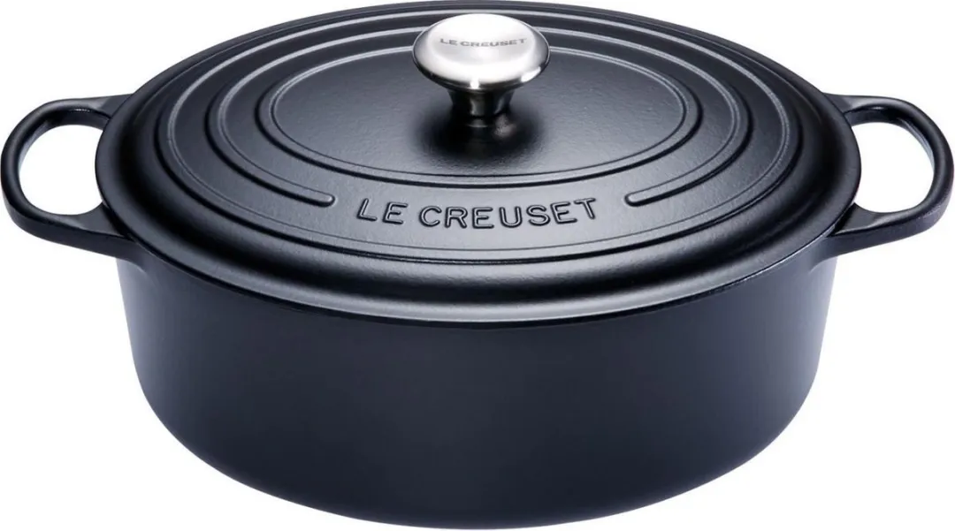 Le Creuset Signature Braadpan 40cm - Zwart - afbeelding 6 van 6
