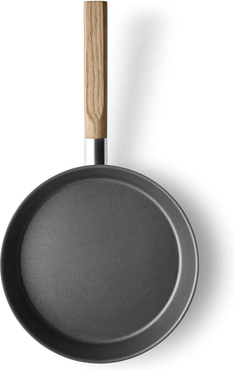 Eva Solo Nordic Kitchen Roestvast Staal Koekenpan Ø24cm - Zilver - afbeelding 6 van 6