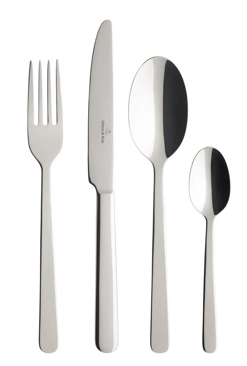 Villeroy & Boch Louis Bestekcassette 24-delig - 44x28x5cm - Zilver