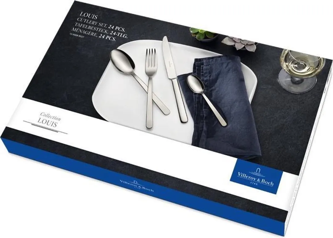 Villeroy & Boch Louis Bestekcassette 24-delig