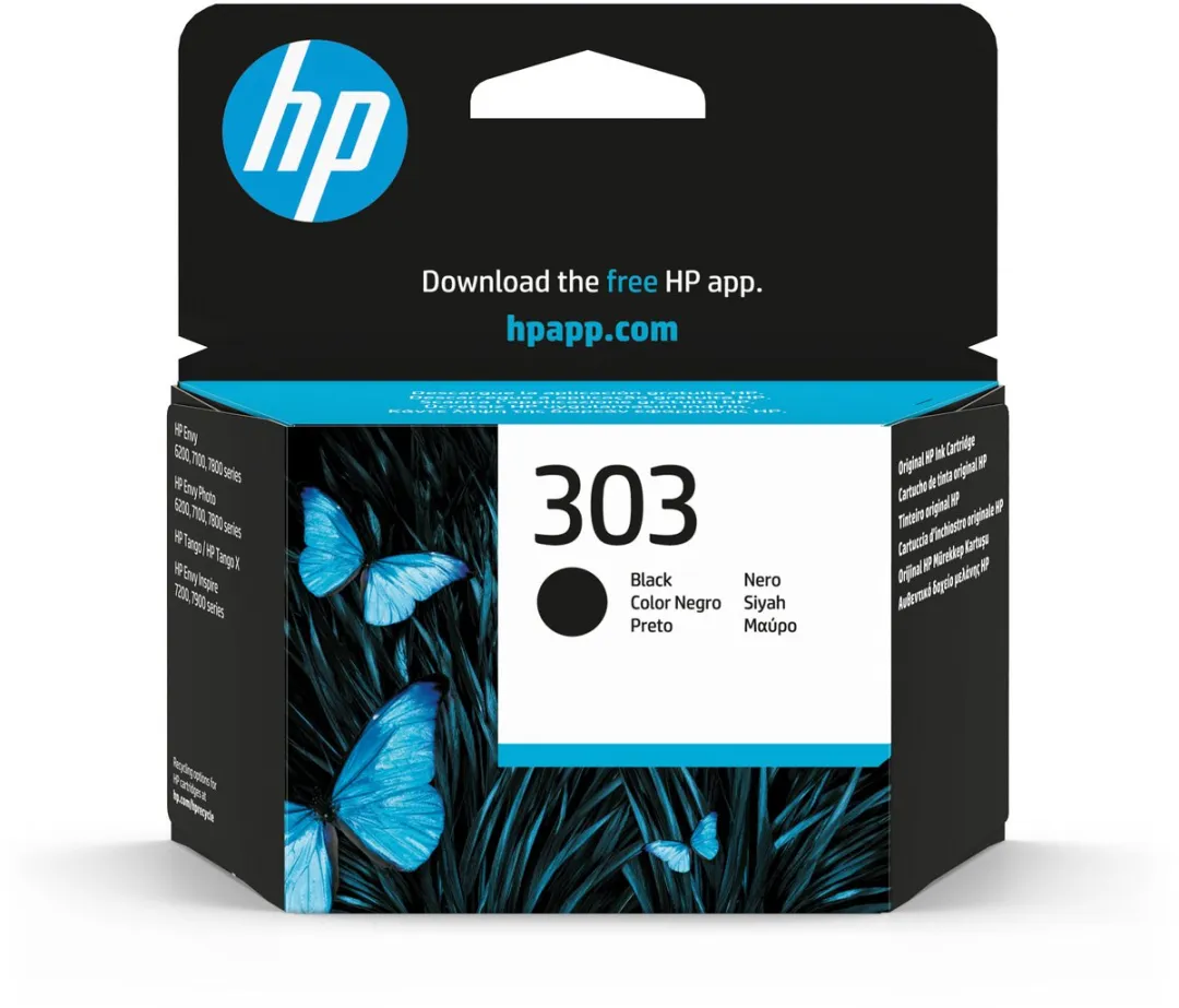 HP 303 T6N02AE Inktcartridge - Zwart