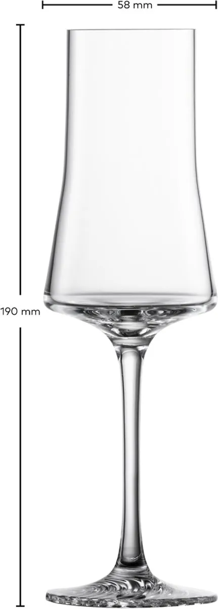Zwiesel Glas Echo Grappaglazen 147ml - 4 Stuks